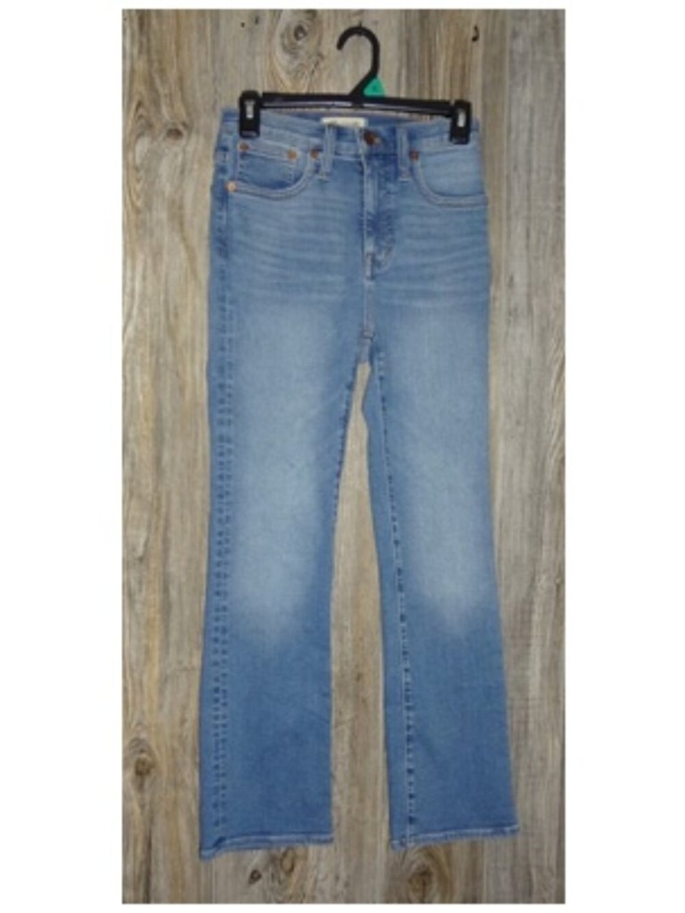 Madewell Jeans Size 23 Cali Demi Boot Blue Denim Msre 25x26